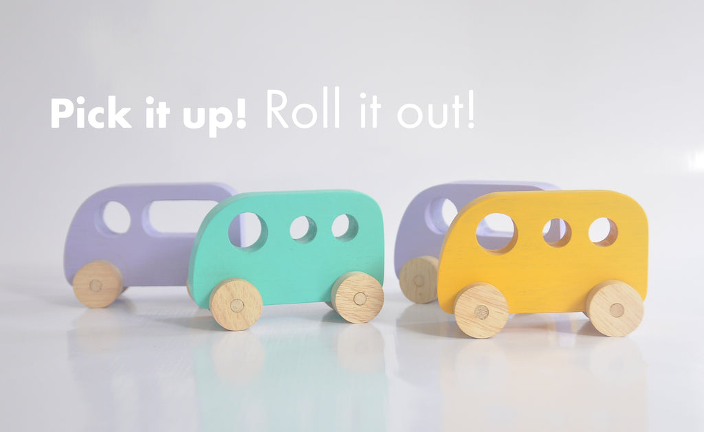wooden toy car and vans, wooden toy vehicles, wooden cars for children, eco friendly toys, colorful wooden toys, toys for boys and girls