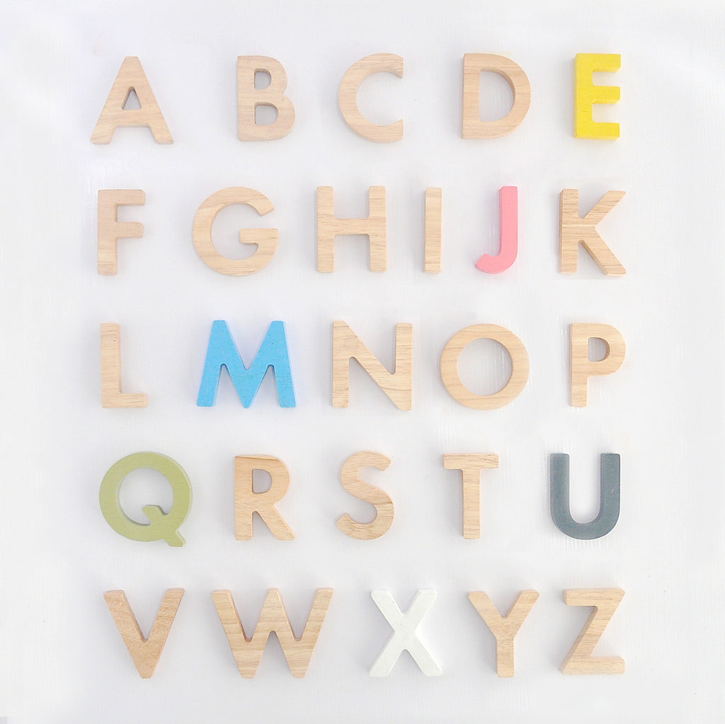 Wooden Alphabet set