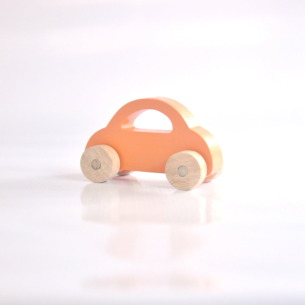 wooden toy car